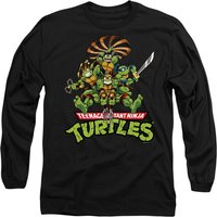 Tmnt Manga Long Sleeve T Shirt