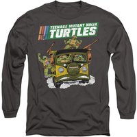 Tmnt Van Long Sleeve T Shirt Charcoal