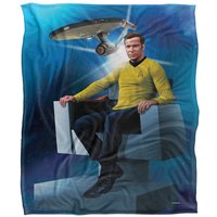 Captains Chair Silky Touch Super Soft Throw Blanket 152 X 127 cm