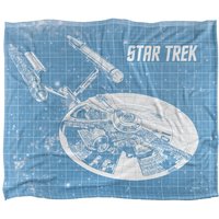 Enterprise Blueprint Silky Touch Super Soft Throw Blanket 152 X 127 cm