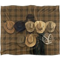 Hats Off Silky Touch Super Soft Throw Blanket 152 X 127 cm