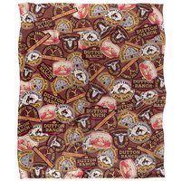 Badges Silky Touch Super Soft Throw Blanket 152 X 127 cm