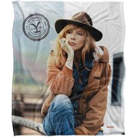 Deep Thought Beth Silky Touch Super Soft Throw Blanket 152 X 127 cm