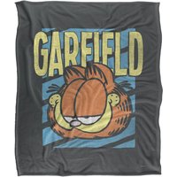Garfield Rad Silky Touch Super Soft Throw Blanket 152 X 127 cm in White