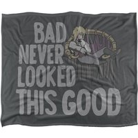 Jim Henson Labyrinth Bad Never Looked This Good Silky Touch Super Soft Throw Blanket 152 X 127 cm in White