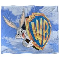Bros. Bugs Bunny Wb Vault Logo Silky Touch Super Soft Throw Blanket 152 X 127 cm
