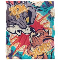 Bros. Jappy Agoncillo Tom & Jerry Silky Touch Super Soft Throw Blanket 152 X 127 cm
