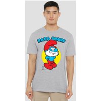 Papa Smurf T Shirt Athletic Heather