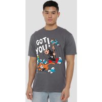 Gargamel & Azrael T Shirt