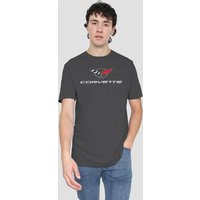 Chevrolet Corvette Modern Emblem T Shirt