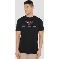 Chevrolet Corvette Modern Emblem T Shirt