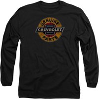 Chevrolet Genuine Chevy Parts Distressed Sign Long Sleeve T Shirt