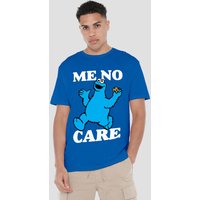 Cookie Monster Me No Care T Shirt