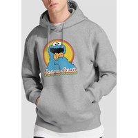 Cookie Monster Layers Hoodie Athletic Heather