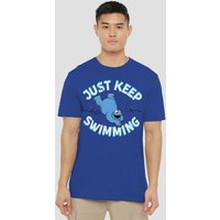 Cookie Monster Just Keep Jumping T Shirt