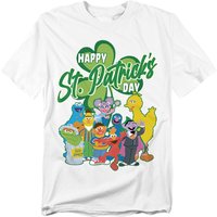 St. PatrickS Day Big Bird Elmo Cookie Monster T Shirt