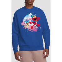 Christmas Holiday Cheer Elmo Tango Cookie Monster Sweatshirt
