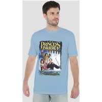 Princess Bride Alt Poster T Shirt Light Blue