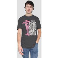 Panther Strikes Again T Shirt Charcoal