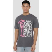 Panther Strikes Again T Shirt Charcoal