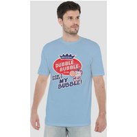Dubble Bubble Burst Bubble T Shirt Light Blue