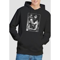 Bruce Lee Focused Rage Hoodie, Black | Size: Medium
