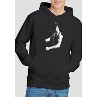 Bruce Lee Stance Hoodie, Black | Size: Large