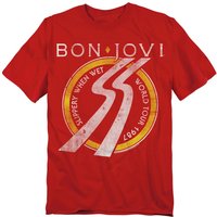 Slippery When Wet World Tour T Shirt