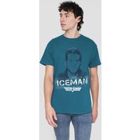 Top Gun Iceman T Shirt Slate