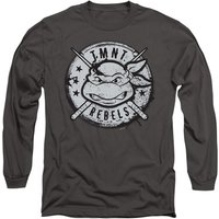 Tmnt Rebels Distressed Logo Long Sleeve T Shirt