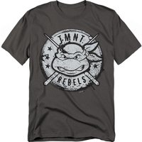 Tmnt Rebels Distressed Logo T Shirt