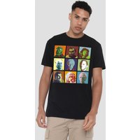 Alien Squares T Shirt