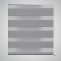 Berkfield Home Zebra Blind 50 x 100 cm Grey