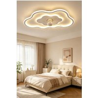 Cloud Shaped Ceiling Mount LED Fan Light