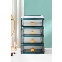 H&O Direct 4-tier Multi-purpose Cosmetic Storage Organizer Box Gift Set in Green