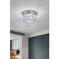 Modern Round Crystal Ceiling Light Crystal Pendant