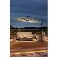 Outdoor Lighted Patio Umbrella Crank Lift System(Base is not included)