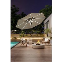 Outdoor Large Patio Umbrella Solar Powered LED Parasol