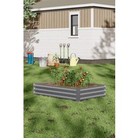 Metal Planter Box Flower Raised Bed