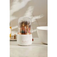 SHEONLY Makeup Brush Holder Organizer in White