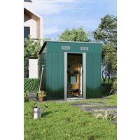 Compact Storage Shed Metal Tool Shed