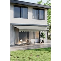 Outdoor Retractable Patio Awning Canopy Window & Door