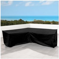 Outdoor Waterproof Oxford Cloth L Shaped Sofa Cover Furniture Cover 286cm W x 286cm D x 80cm H
