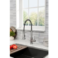Stainless Steel Swivel Pull Out Kitchen Faucet