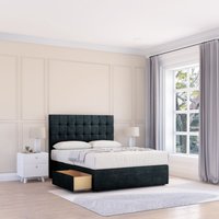 Alabama Divan Bed Base No Drawers & 54" Floor Standing Headboard King