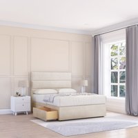 Watson Divan Bed Base No Drawers 12" Footboard & 26" Struts Headboard King