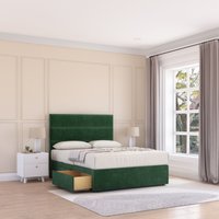 Watson Divan Bed Base No Drawers 12" Footboard & 26" Struts Headboard Single