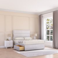 Watson Divan Bed Base No Drawers 12" Footboard & 26" Struts Headboard Super King