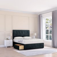 Highbury Divan Bed Base No Drawers & 54" Floor Standing Headboard King