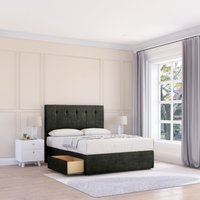 Cambridge Divan Bed Base No Drawers 12" Footboard & 26" Struts Headboard Super King